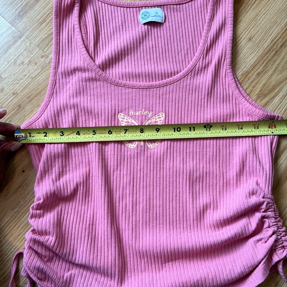 Pink Hurley Butterfly Tank - size XL - Picture 7 of 7